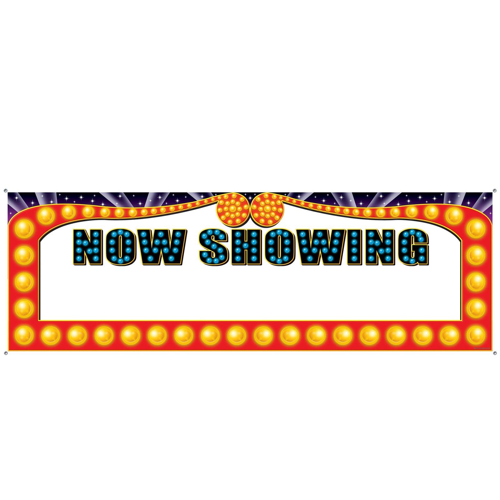 Now Playing Sign Clipart