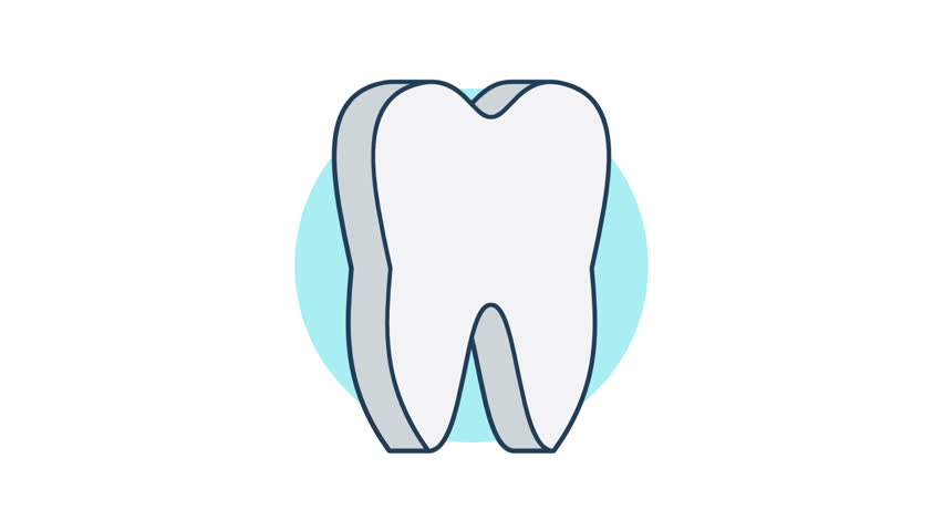 Animation Of Tooth Rotation With Arrows On Different Backgrounds ...