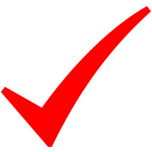 Correct symbol clipart