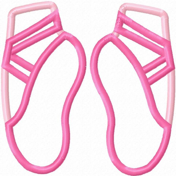 Ballerina Shoes Clip Art