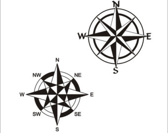 compass rose fabric – Etsy
