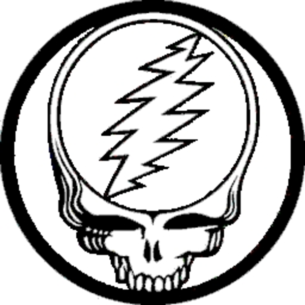 The Grateful Dead Steal Your Face Purple Yellow Button B | Free ...