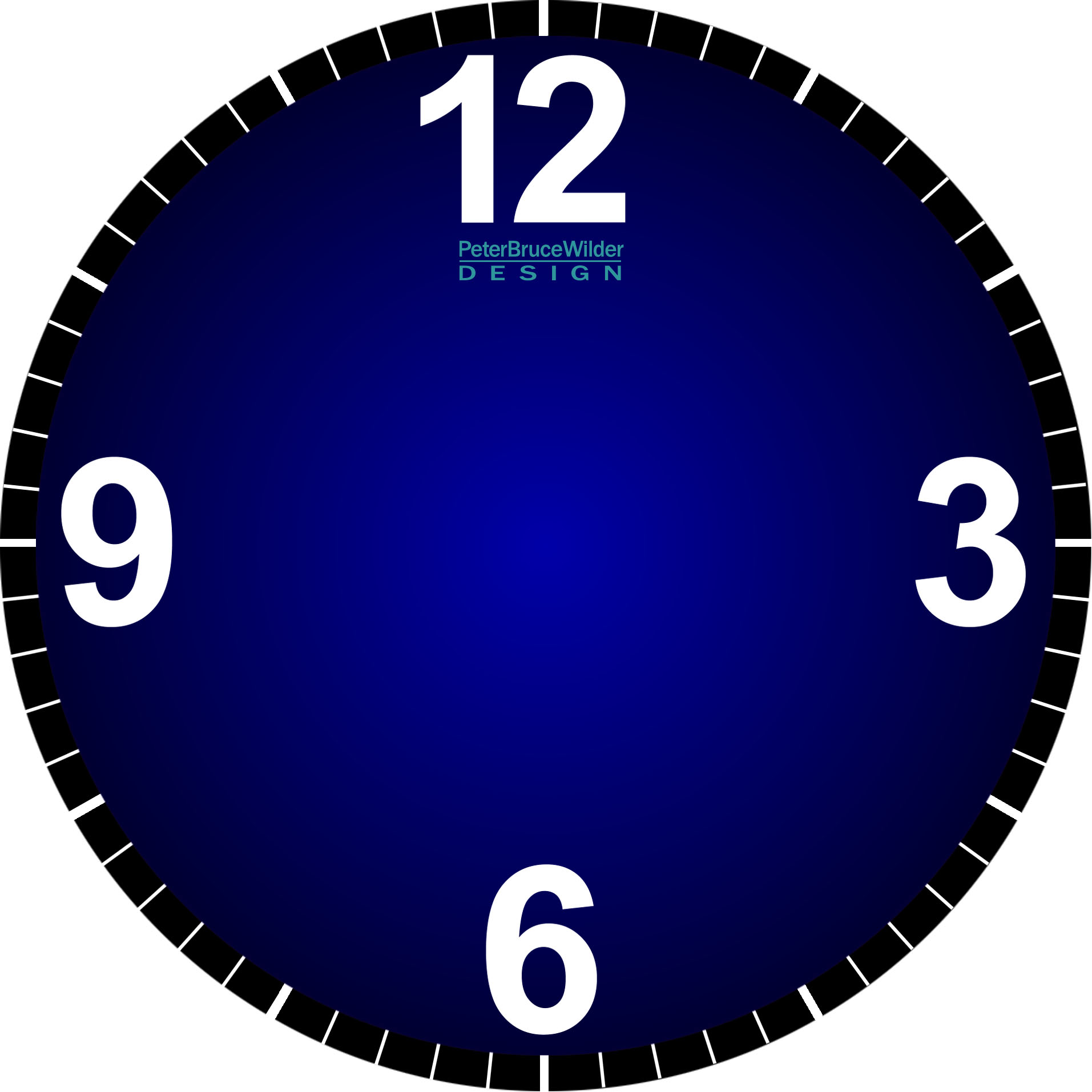 Analog clock clipart with no hands