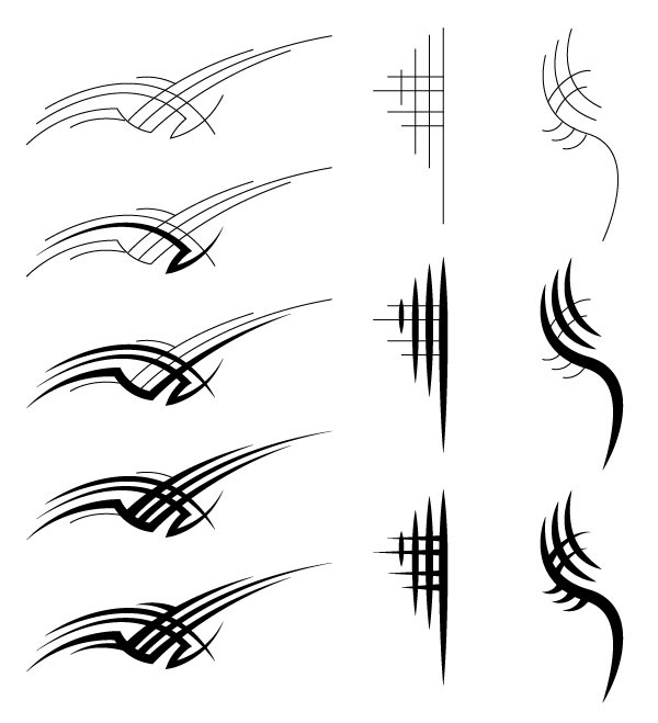Illustrator CS5 Variable Width Stroke Tool: Perfect for Making ...