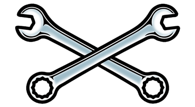 Crossed Wrenches Clipart