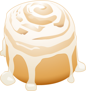 Cinnamon Roll Clip Art - Tumundografico