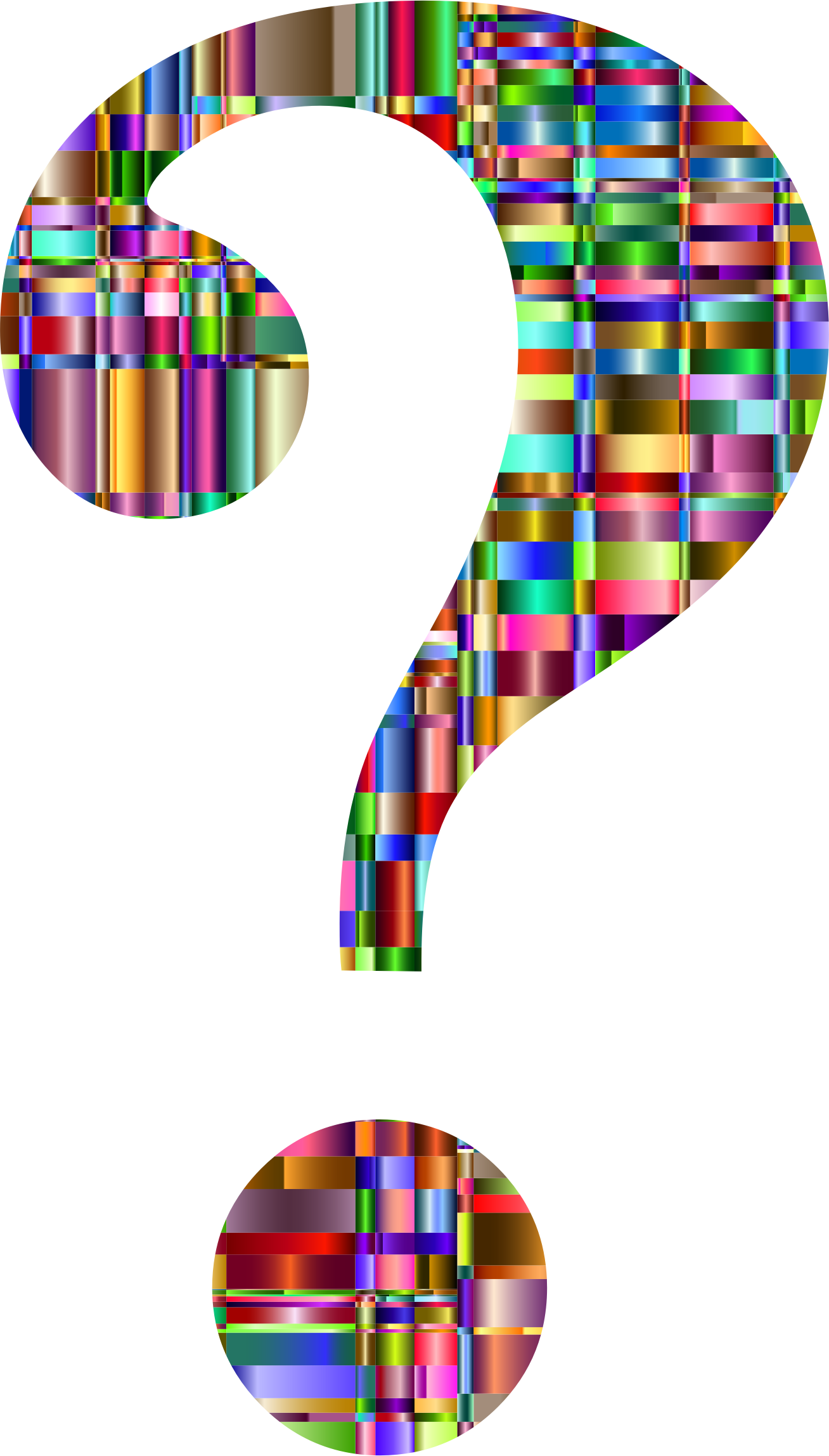 Picture of a question mark in clipart