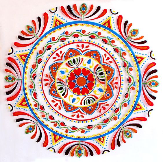Hindus, Circles and Patterns