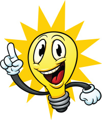 Cartoon Lightbulb stock photos - FreeImages.com