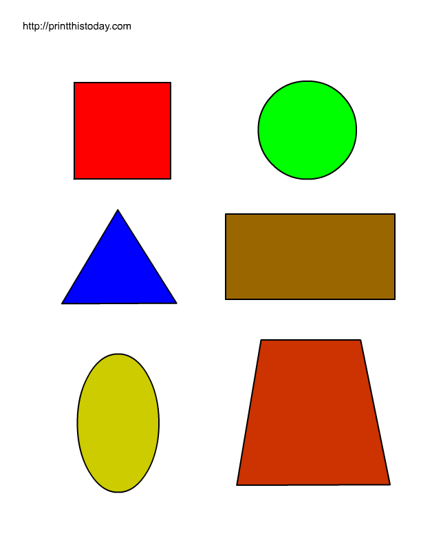 All Shapes Clipart