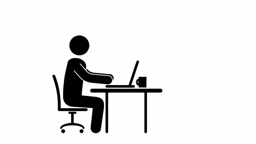 stickman computer Gallery