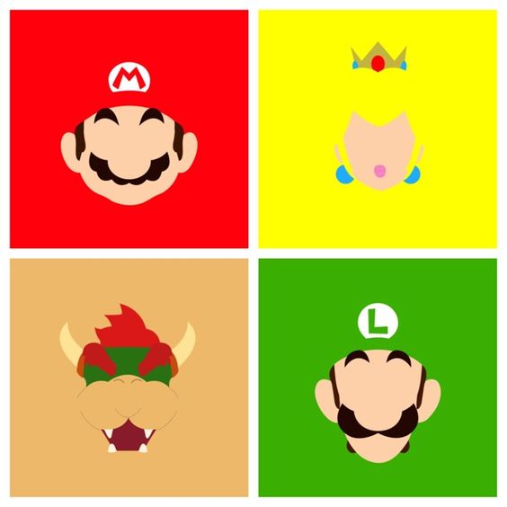 Behance, Super mario bros and Super mario
