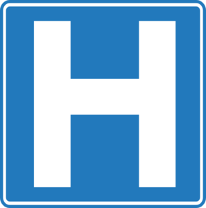 Hospital symbol clip art