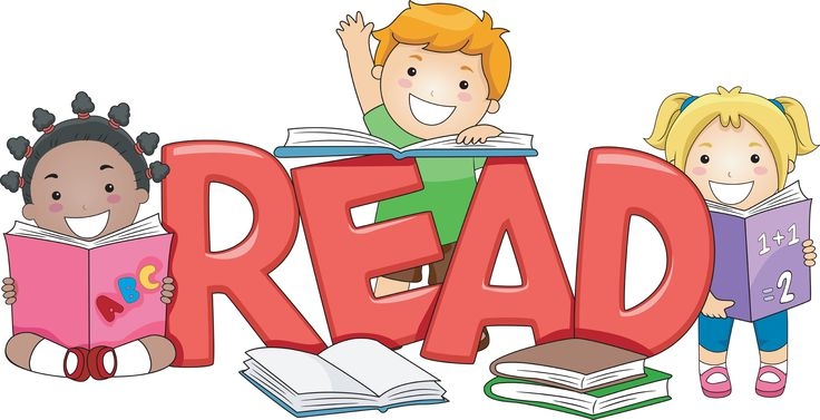 Reading Children Clipart