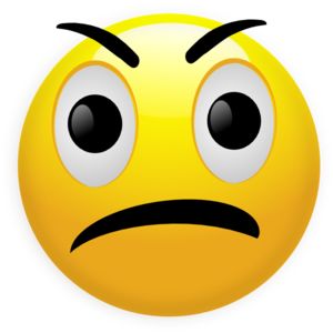 Angry Emoticon | Emoticon, Angry ...