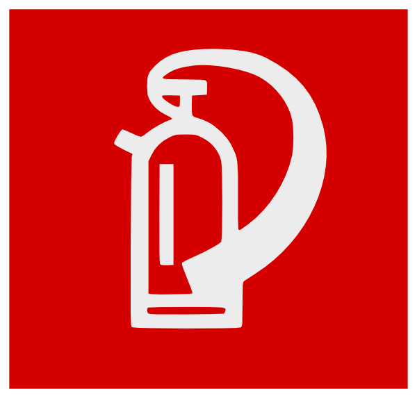 Free Fire Extinguisher Signs - ClipArt Best