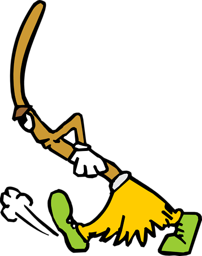 Free Stock Photos | Illustration Of An Angry Cartoon Broom ...