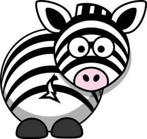 Zebra 5 Clipart