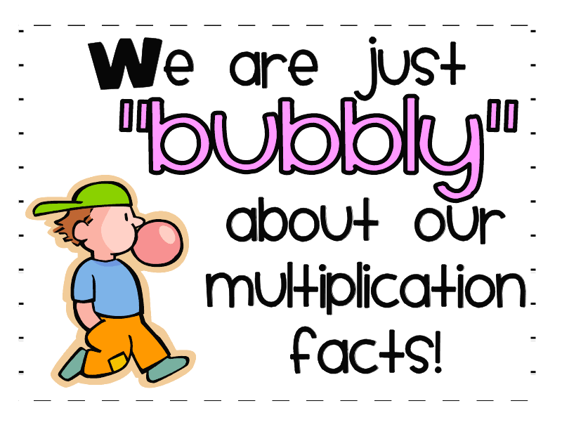 Mandy's Tips for Teachers: Multiplication Speed Drill Tests ...