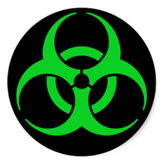 Green Biohazard Symbol Gifts on Zazzle