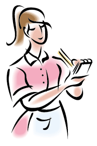Waiter Clip Art - Tumundografico
