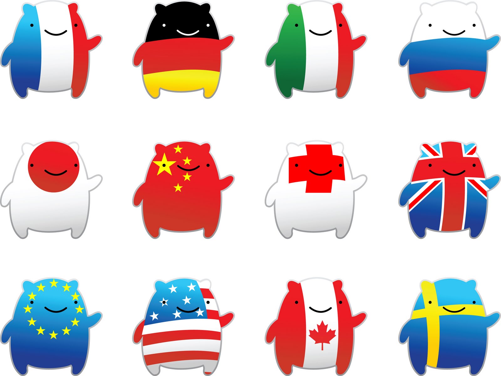 Flags Of The World - ClipArt Best