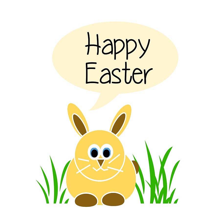 easter bunny cake card by the cake nest | notonthehighstreet.com