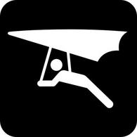 Glider clip art Free Vector - Transport Vectors | DeluxeVectors.com