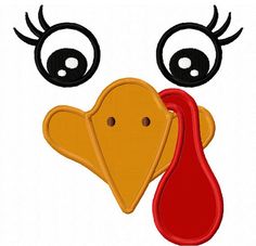 Turkey Face Clipart