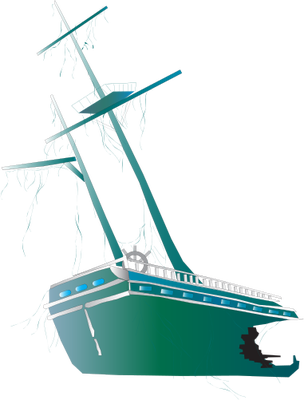 Shipwreck Drawing - ClipArt Best