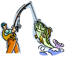 Large mouth bass fish clipart
