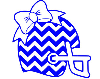 chevron football svg – Etsy