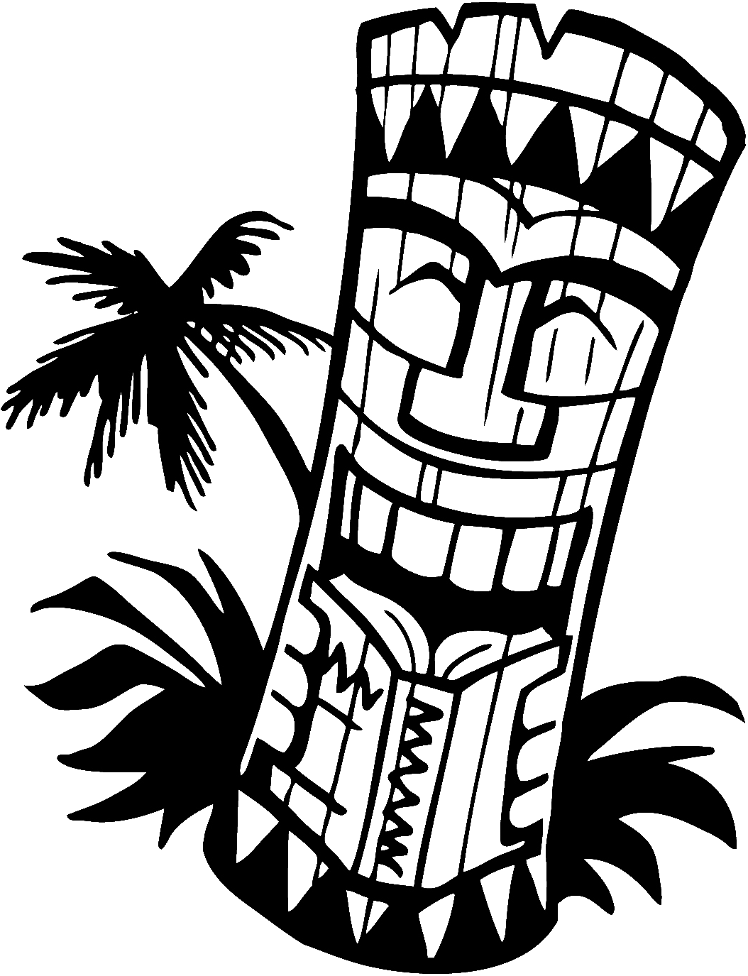 Tiki Torch Clipart - ClipArt Best