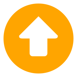 Free orange up circular icon - Download orange up circular icon