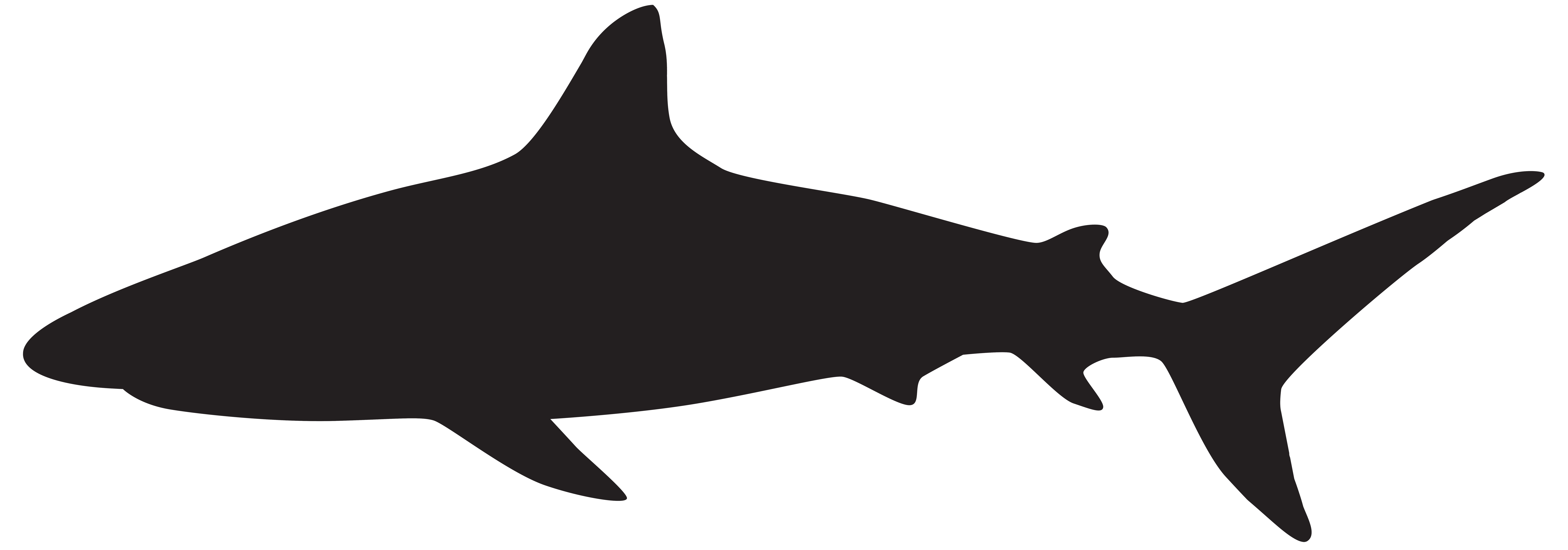 Shark Silhouette Clip Art – Clipart Free Download