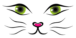 Cat Face Vector Graphic| Graphic Hive