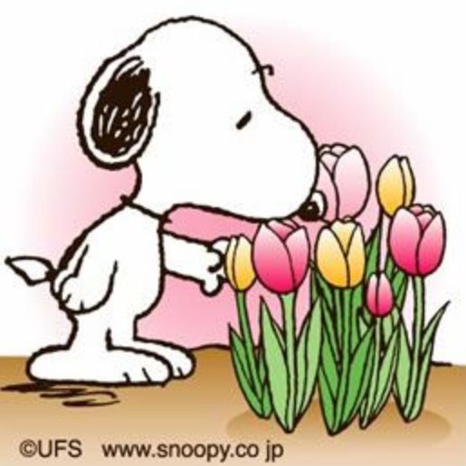 Spring Peanuts Gang Clipart