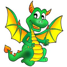 Clipart baby dragon