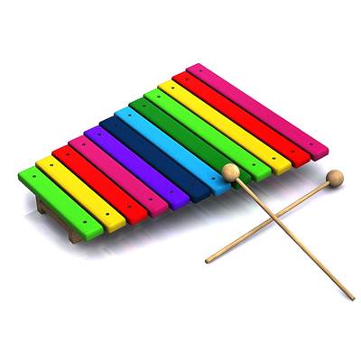 3D model: Xylophone. $9.95 [buy, download]