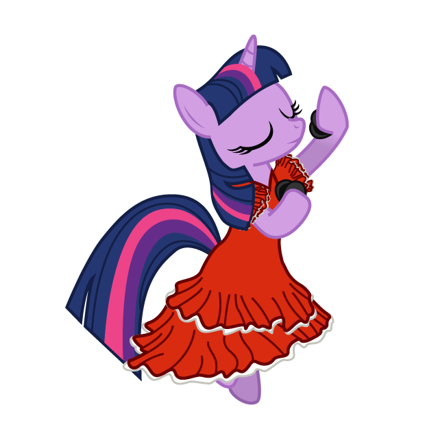 Animated GIF - Twilight Sparkle, Dress, dance, salsa | I Am Brony ...