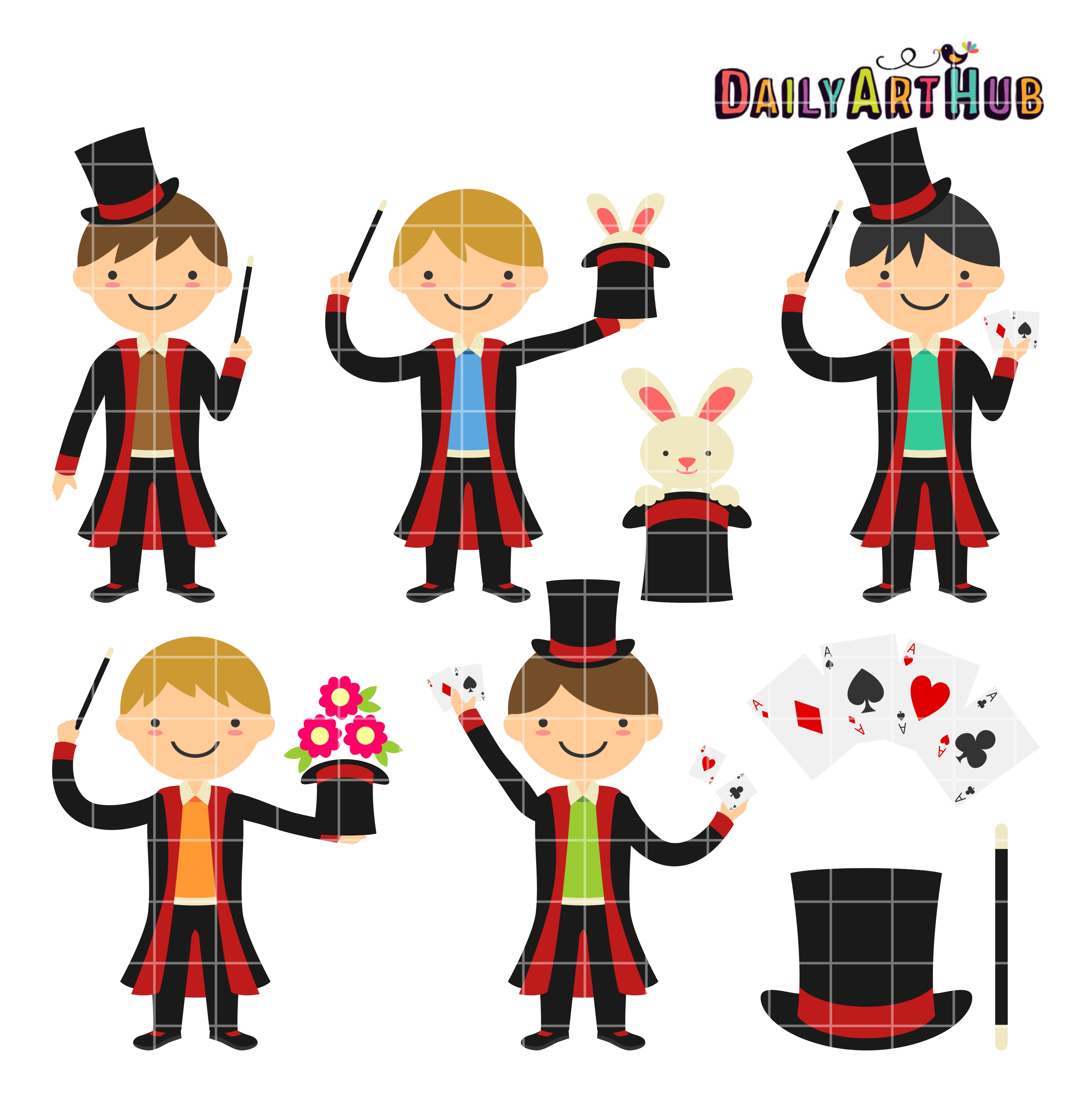Clipart magician