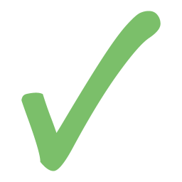 Moth green check mark 7 icon - Free moth green check mark icons