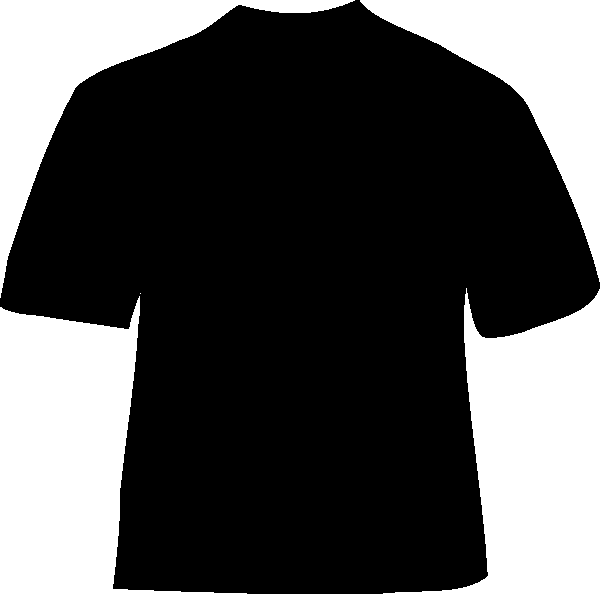 Black T Shirt Vector - ClipArt Best