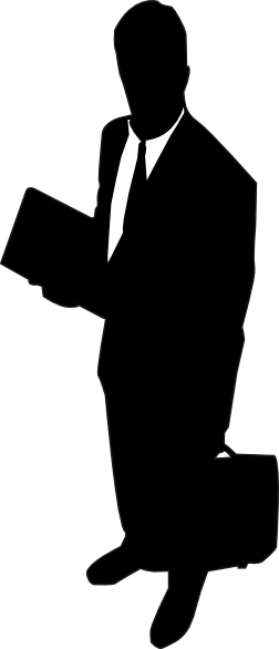 Business Man clip art - vector clip art online, royalty free ...