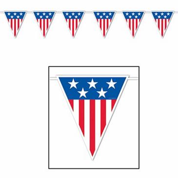American Spirit Giant Pennant Banner : S&S Worldwide