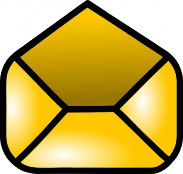 Open Envelope Icon clip art | Download free Vector