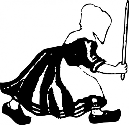 Old Dutch Woman clip art - Download free Other vectors