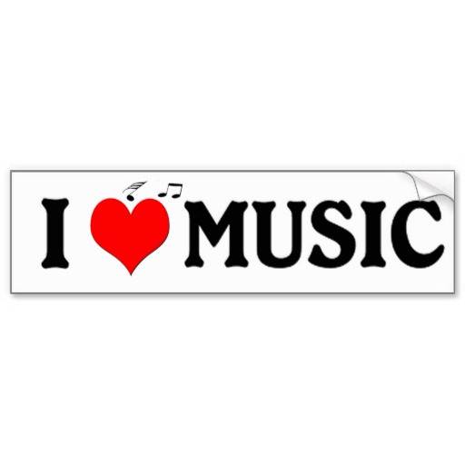 Music Bumper Stickers, Music Bumper Sticker Designs
