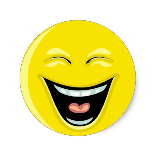 Glückliches Smiley-Grinsen-Lachen Hülle Fürs iPhone 4 von Zazzle.