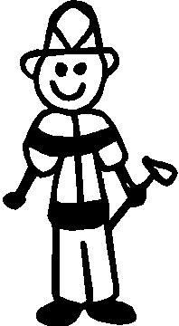 Stick Figure Family Decals :: Fireman Stick Figure Decal / Sticker ...